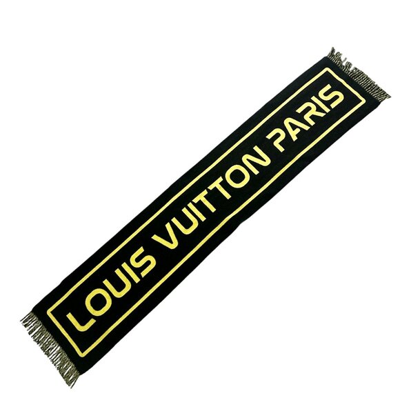 LOUIS VUITTON Wool Cashmere City Gravity Scarf, oversized, Unisex - Picture 3 of 15